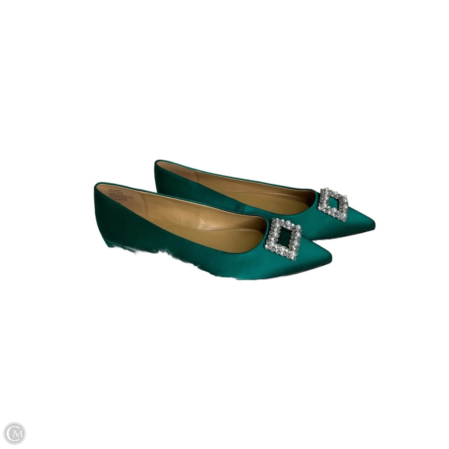 Shoes Flats By J. Crew In Green, Size: 9