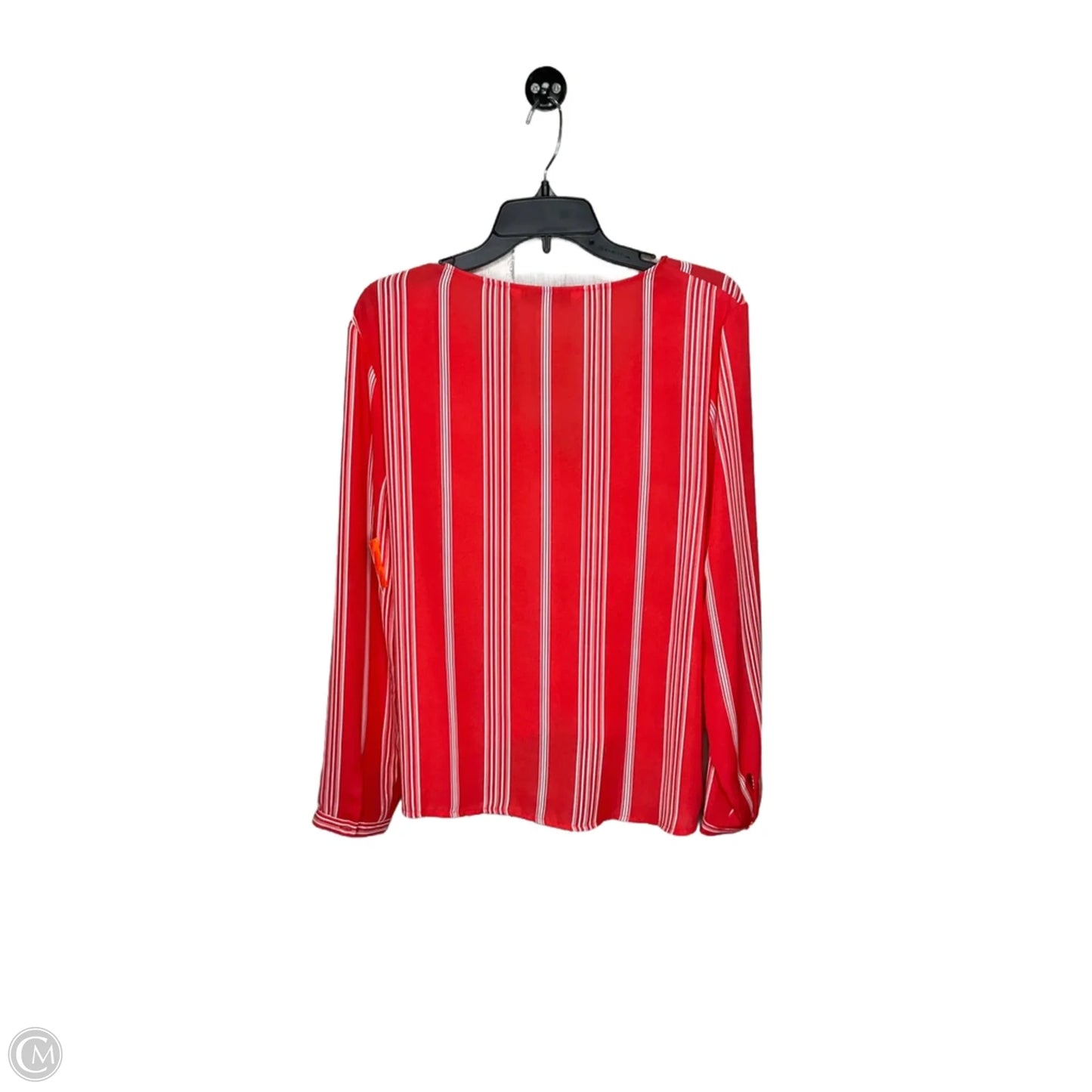 Top Long Sleeve By Cupcakes And Cashmere In Coral, Size: L