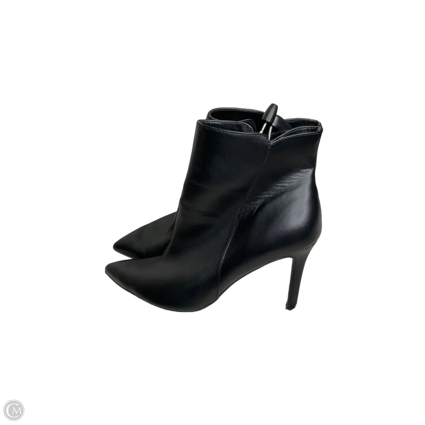 Boots Ankle Heels By Nine West In Black, Size: 11