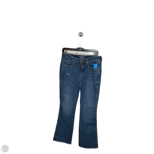 Jeans Flared By Chicos In Blue, Size: 6