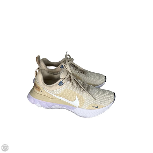 Shoes Athletic By Nike In Cream, Size: 7.5