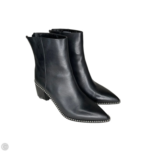 Boots Ankle Heels By Steve Madden In Black, Size: 8.5