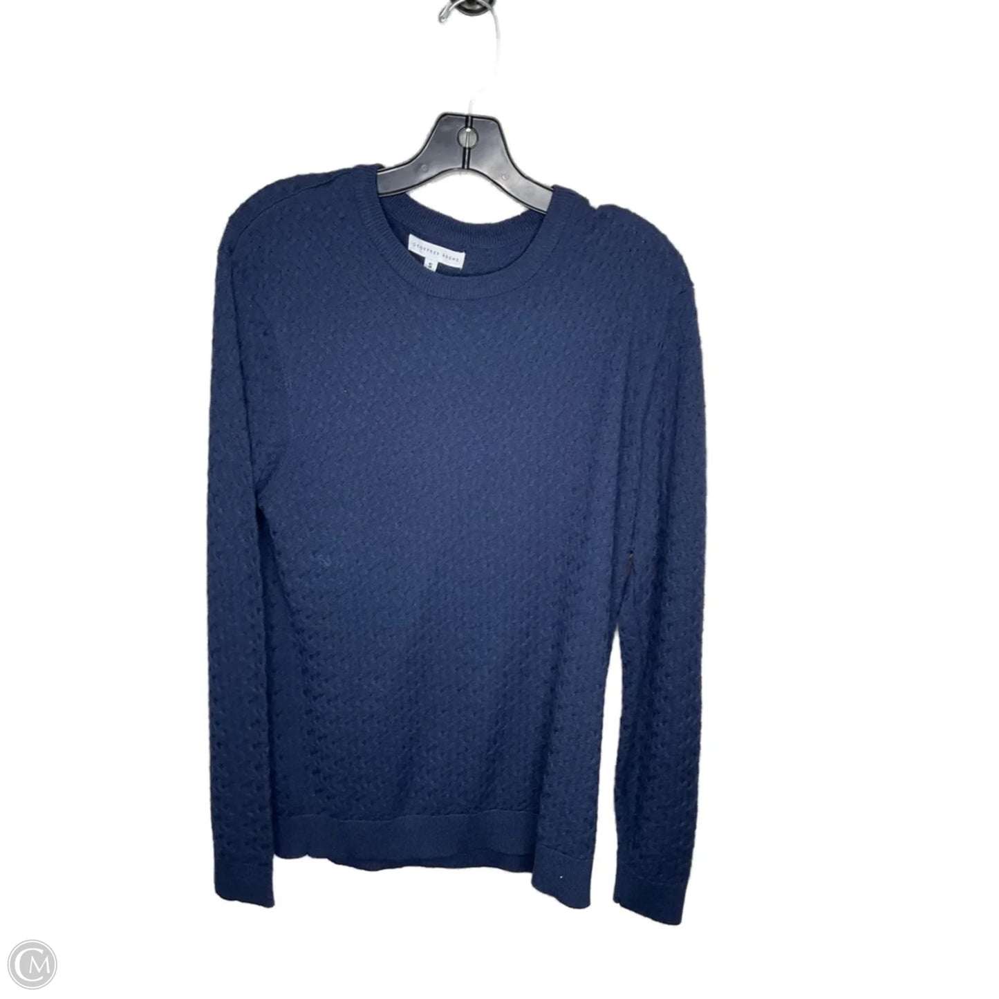 Top Long Sleeve By Geoffery Beene In Blue, Size: S