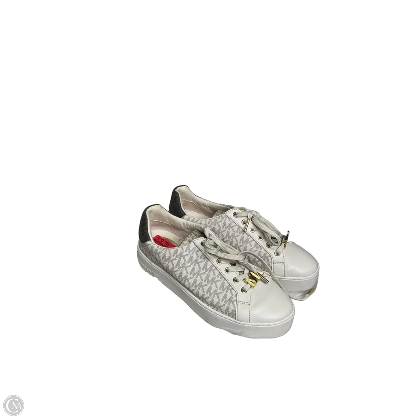 Shoes Designer By Michael Kors In White, Size: 8
