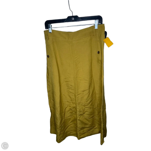 Skirt Midi By Ann Taylor In Green, Size: 6