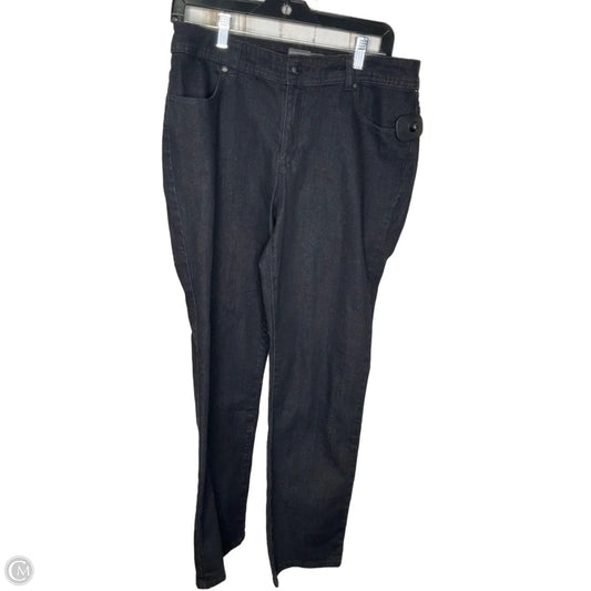 Jeans Skinny By Chicos In Black, Size: 12