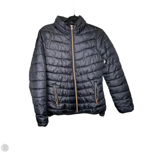 Jacket Puffer & Quilted By Cherokee In Black, Size: M
