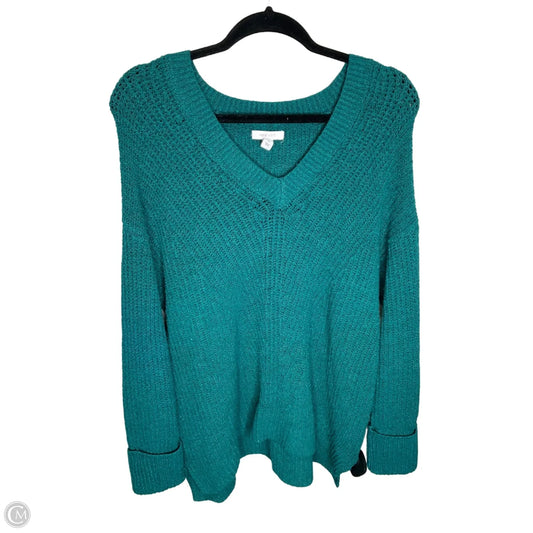 Sweater By Nine West In Green, Size: 1x