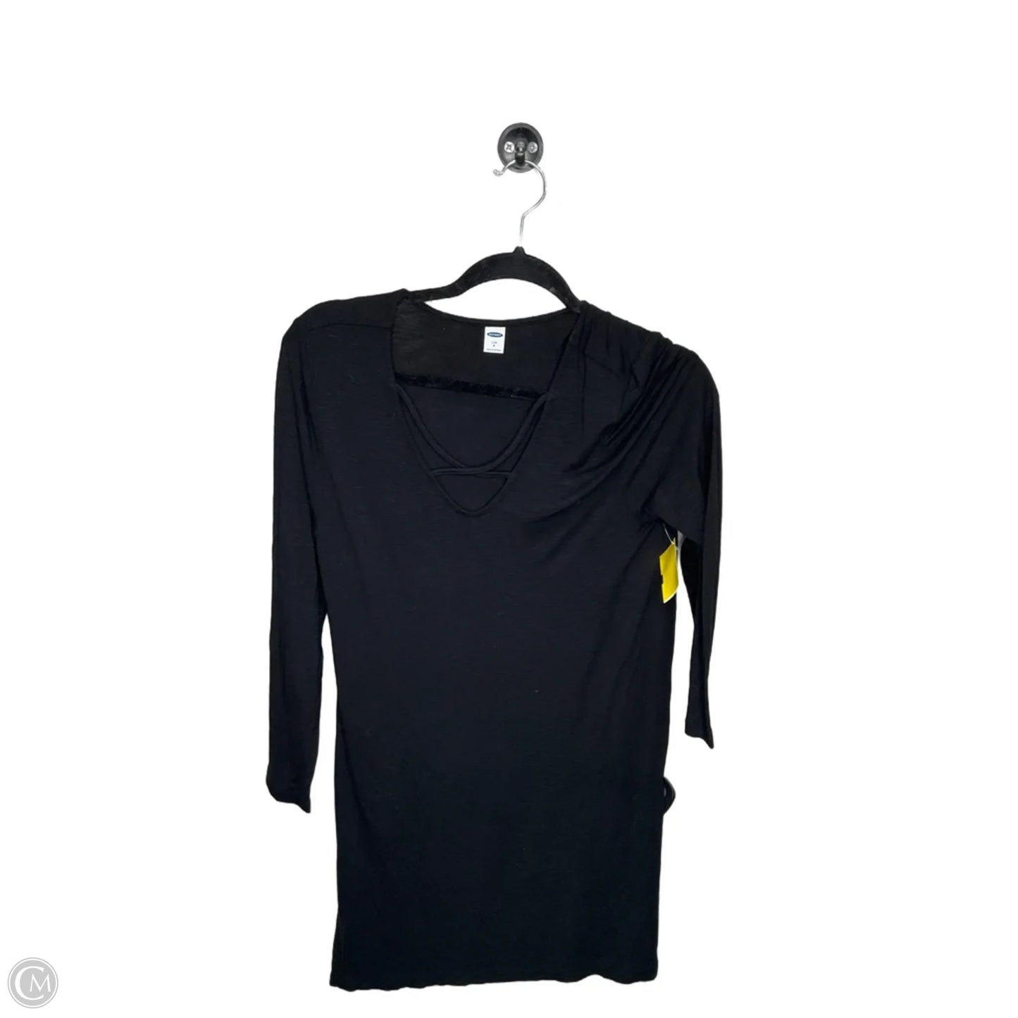 Top Long Sleeve By Old Navy In Black, Size: S