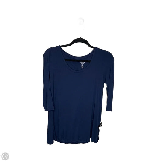 Top Long Sleeve By Gap In Navy, Size: Xs
