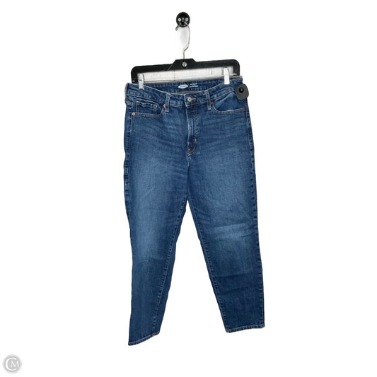 Jeans Skinny By Old Navy In Blue Denim, Size: 10