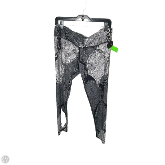 Athletic Leggings By Fabletics In Animal Print, Size: Xl