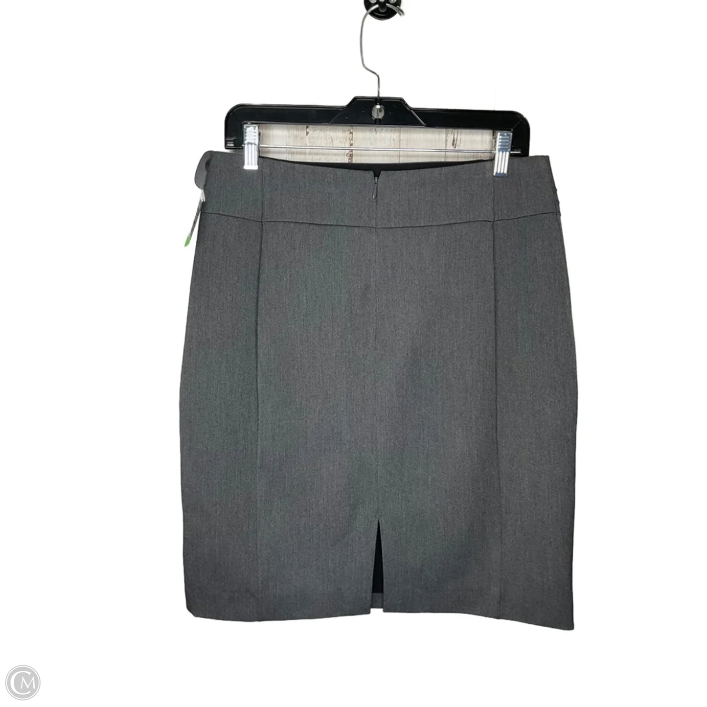 Skirt Midi By Express In Grey, Size: 10