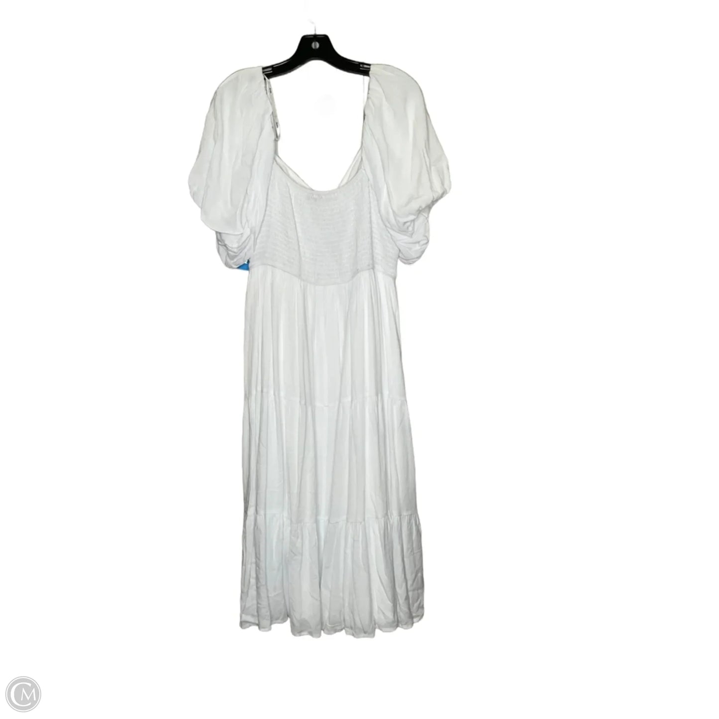 Dress Casual Maxi By Arula In White, Size: 2x