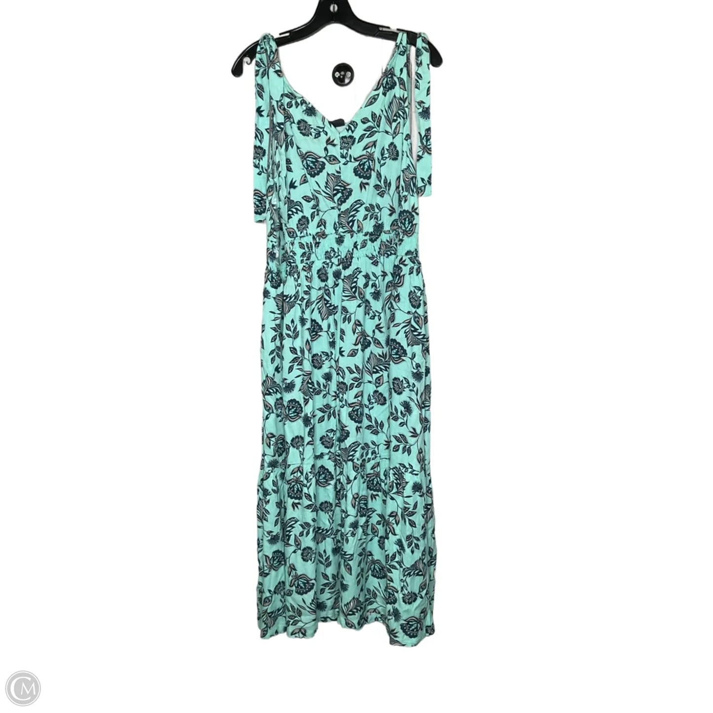 Dress Casual Maxi By Lane Bryant In Green, Size: 14