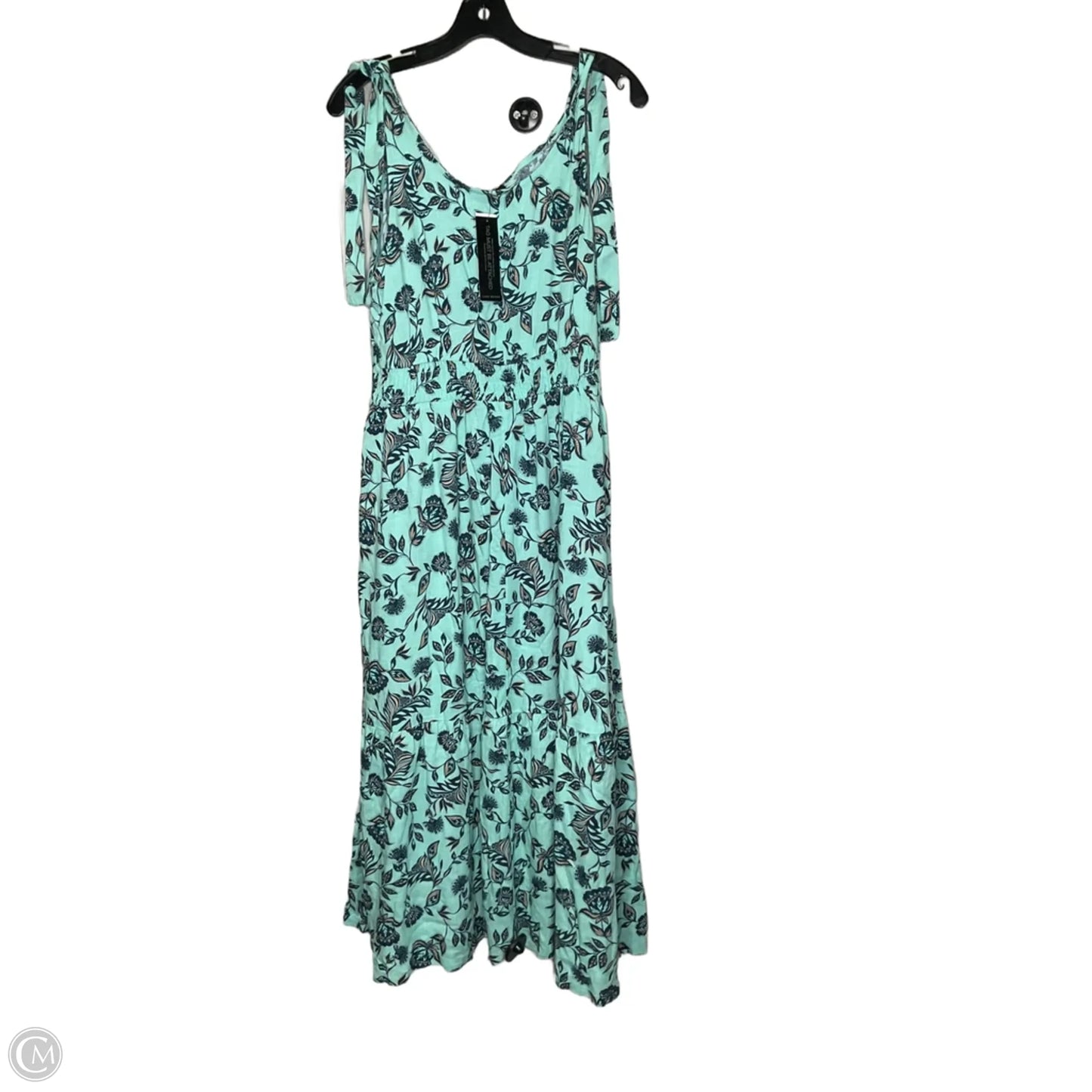 Dress Casual Maxi By Lane Bryant In Green, Size: 14