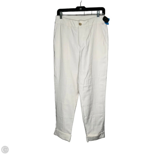 Pants Linen By A New Day In White, Size: S