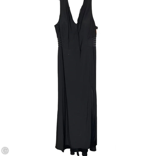 Dress Casual Maxi By Clothes Mentor In Black, Size: 20