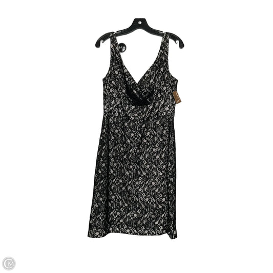 Dress Party Short By White House Black Market In Black & Cream, Size: 10