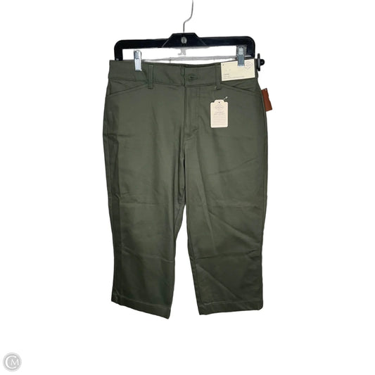 Capris By St Johns Bay In Green, Size: 6
