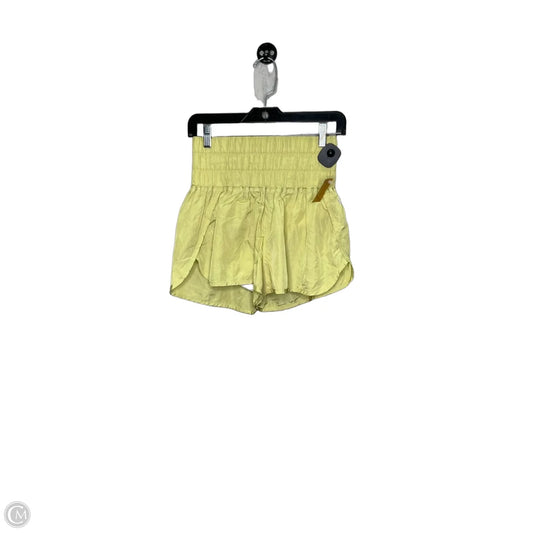 Athletic Shorts By Free People In Yellow, Size: M