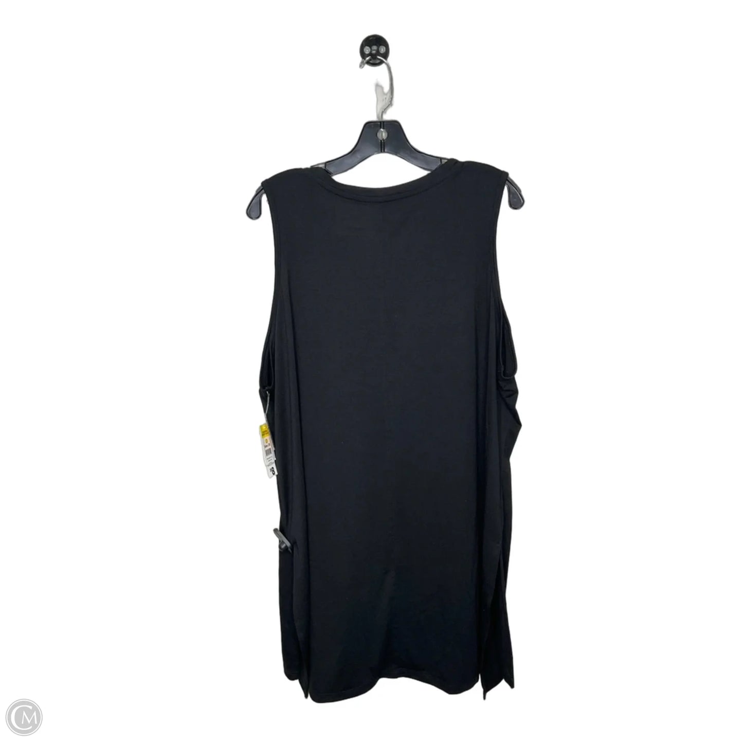 Top Sleeveless Basic By Bobbie Brooks In Black, Size: 2x