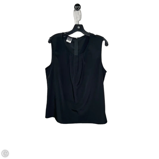 Top Sleeveless By Covington In Black, Size: Xl