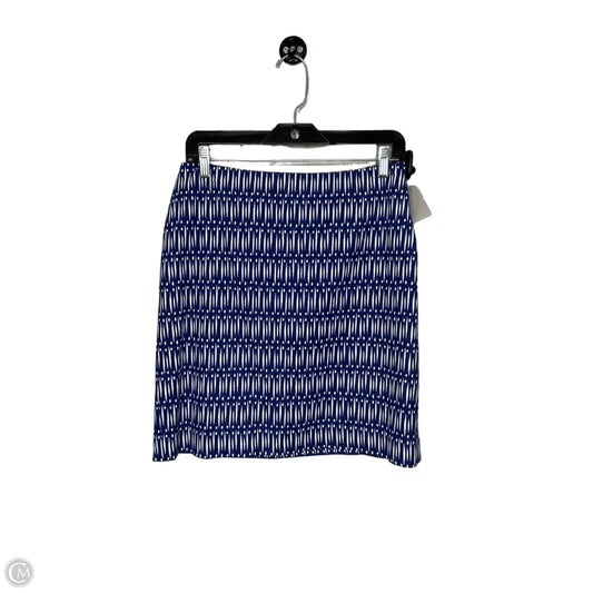 Skirt Mini & Short By Ann Taylor In Blue, Size: 6
