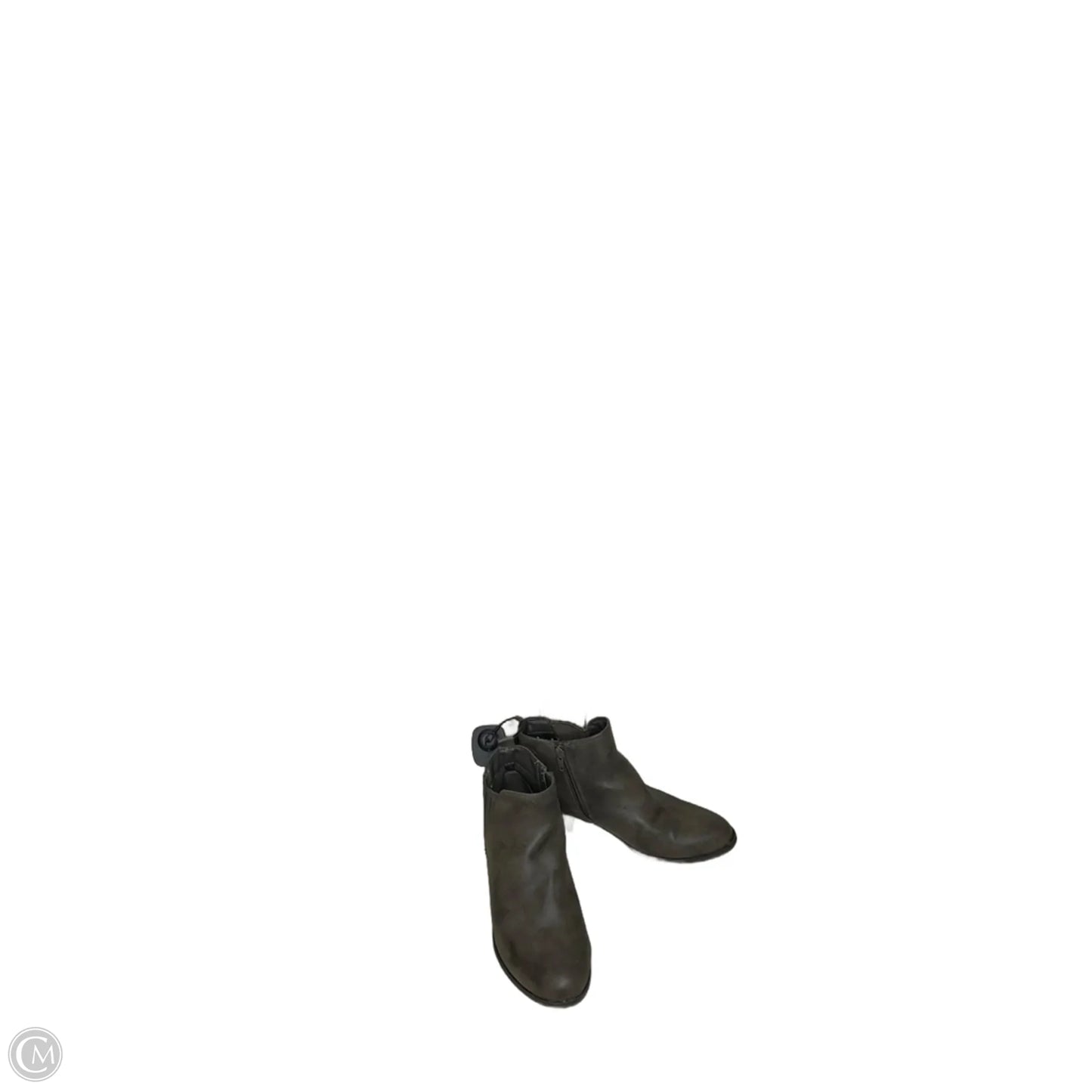Boots Ankle Heels By Kim Rogers In Grey, Size: 8.5