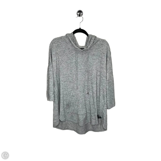 Athletic Sweatshirt Collar By Cable And Gauge In Grey, Size: 1x