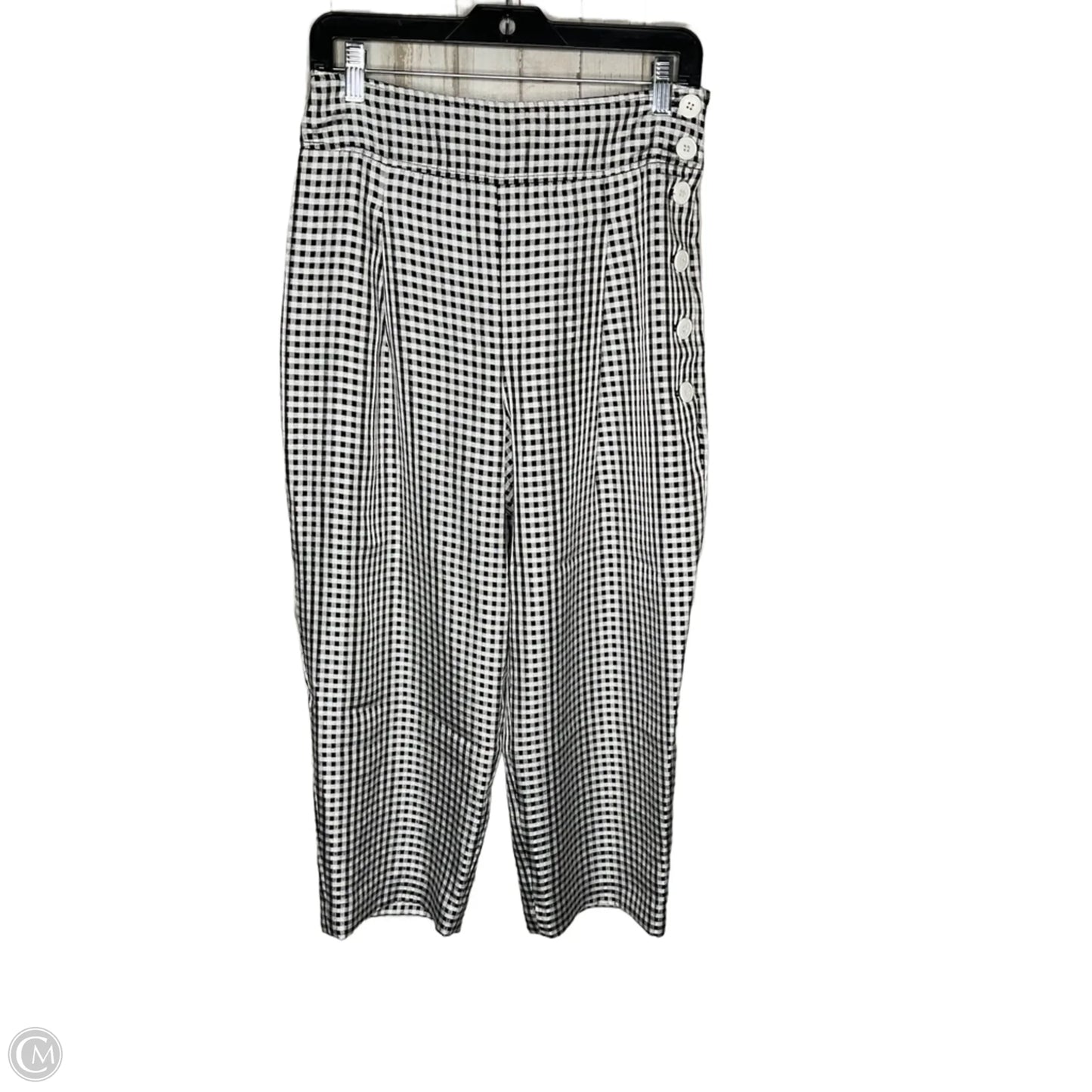 Pants Dress By Club Monaco In Black & White, Size: 6