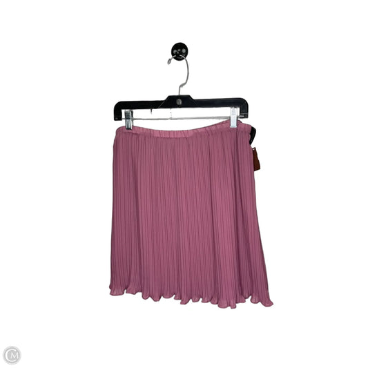Skirt Mini & Short By Loft In Pink, Size: M