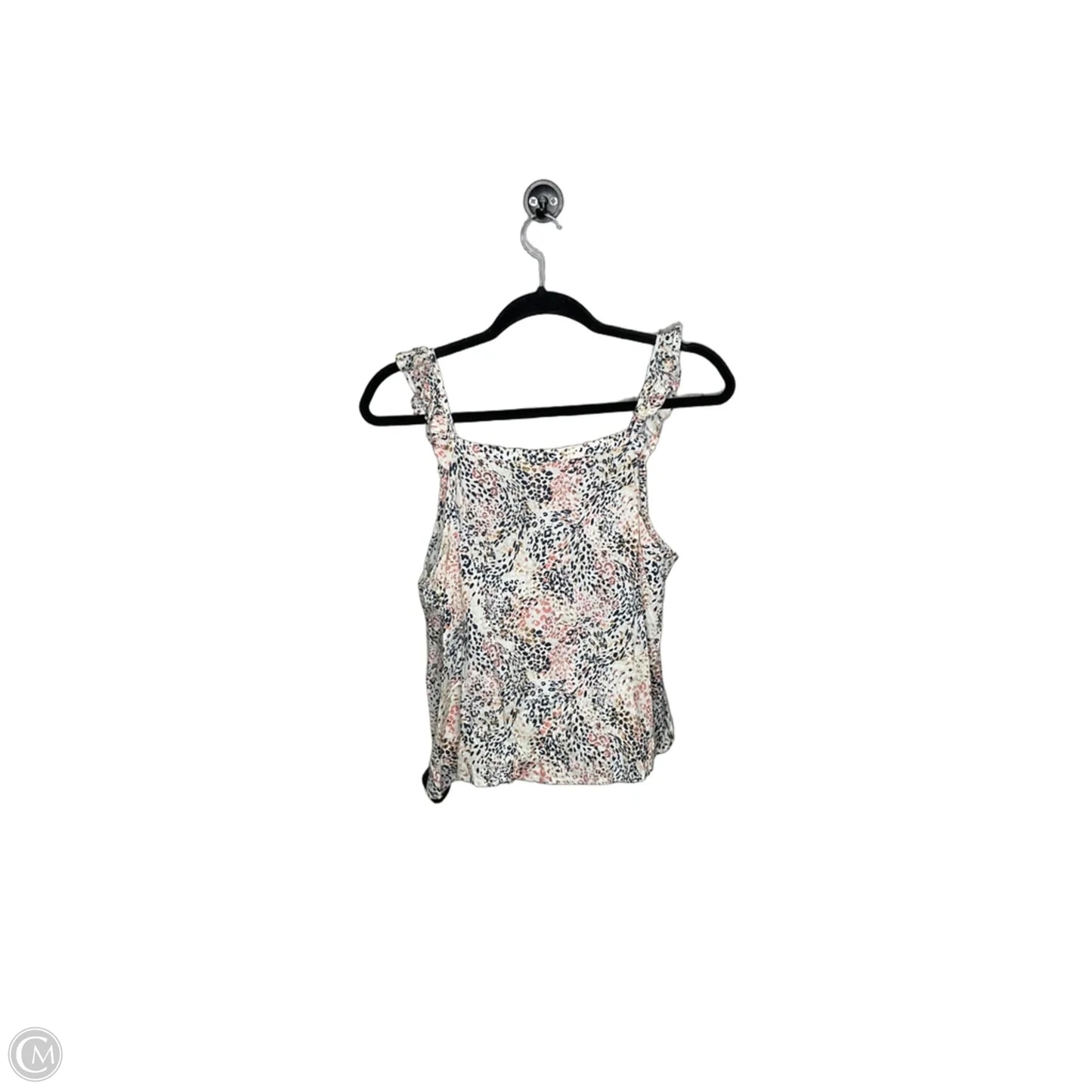 Top Sleeveless By Ariat In Animal Print, Size: M
