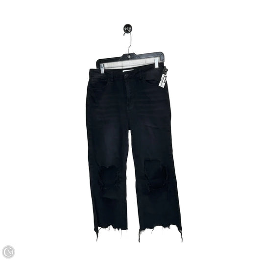 Jeans Wide Leg By Vervet In Black, Size: 8