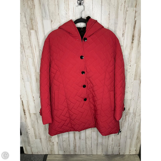 Coat Puffer & Quilted By Clothes Mentor In Red, Size: M