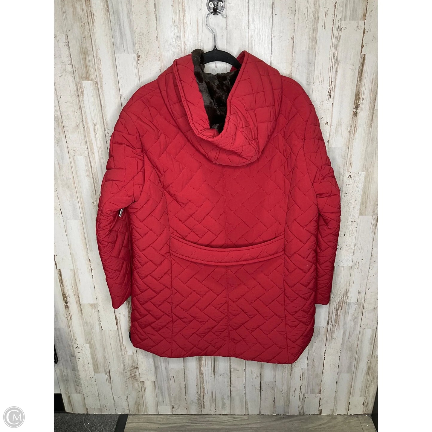 Coat Puffer & Quilted By Clothes Mentor In Red, Size: M