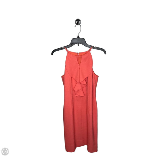 Dress Casual Midi By Alex Marie In Coral, Size: 4