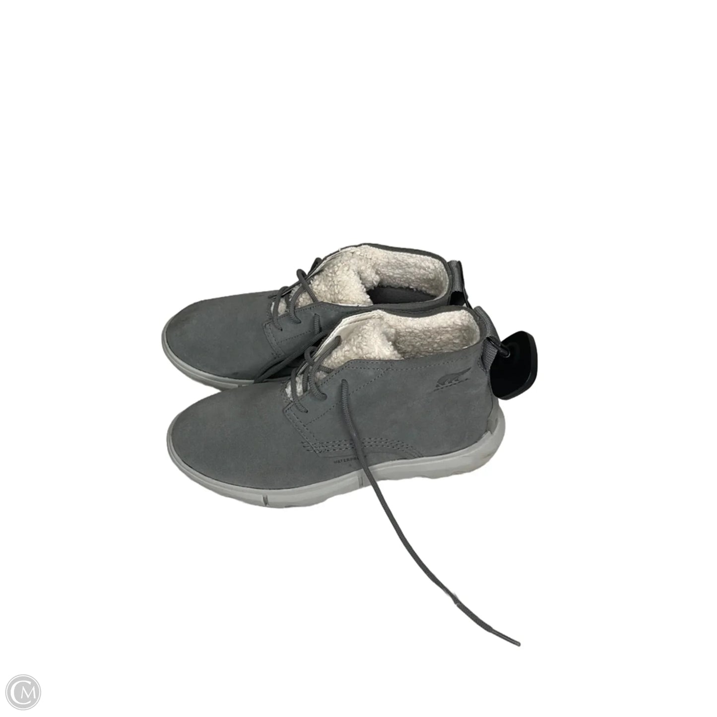 Boots Ankle Flats By Sorel In Grey, Size: 7.5