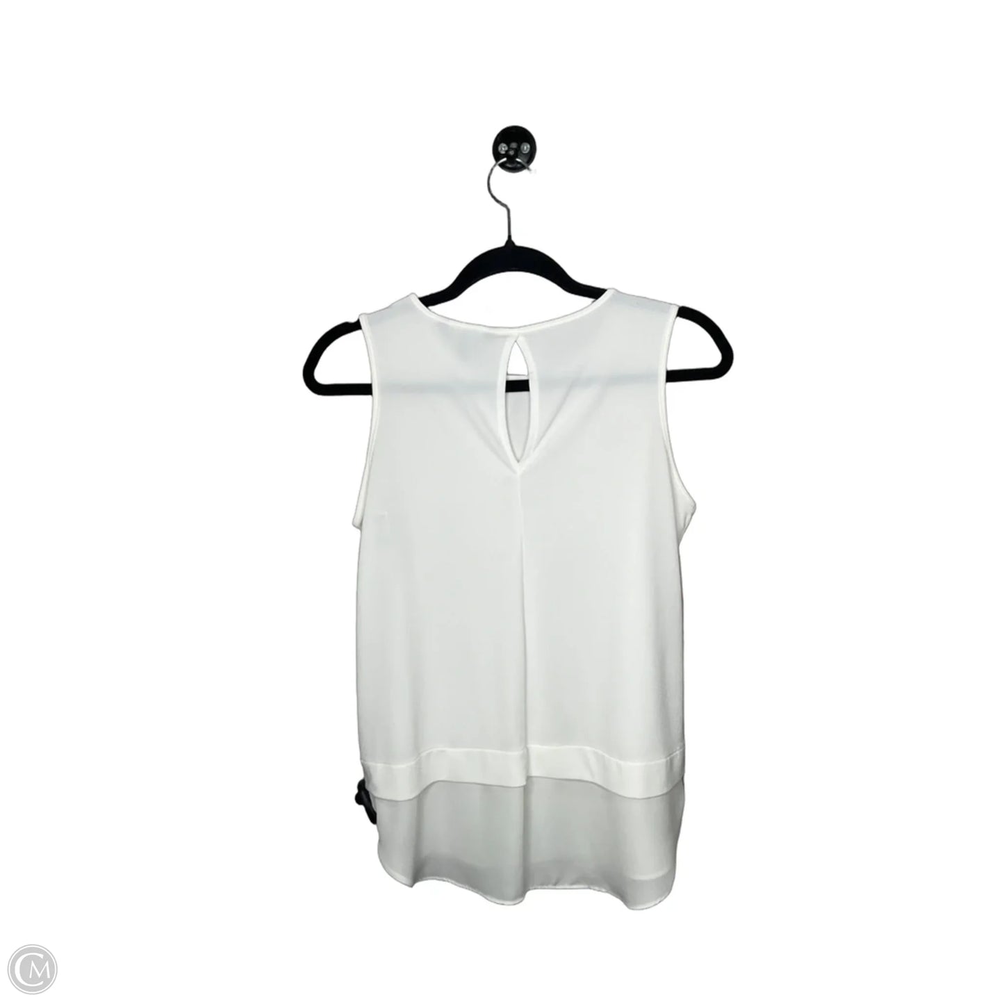 Top Sleeveless Basic By Banana Republic In White, Size: Xs