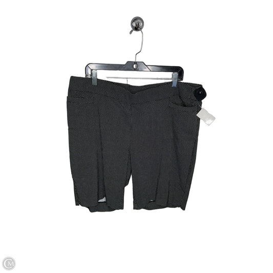 Shorts By Briggs In Polkadot Pattern, Size: 18