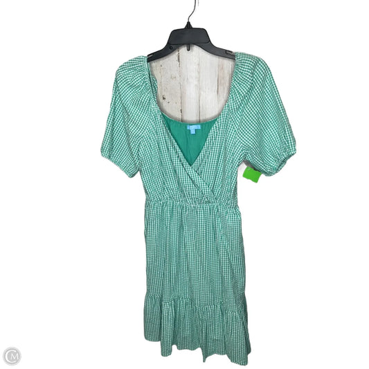 Dress Casual Short By Draper James In Green & White, Size: M