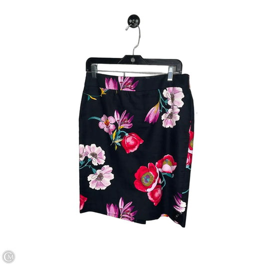 Skirt Midi By Ann Taylor In Black, Size: 8