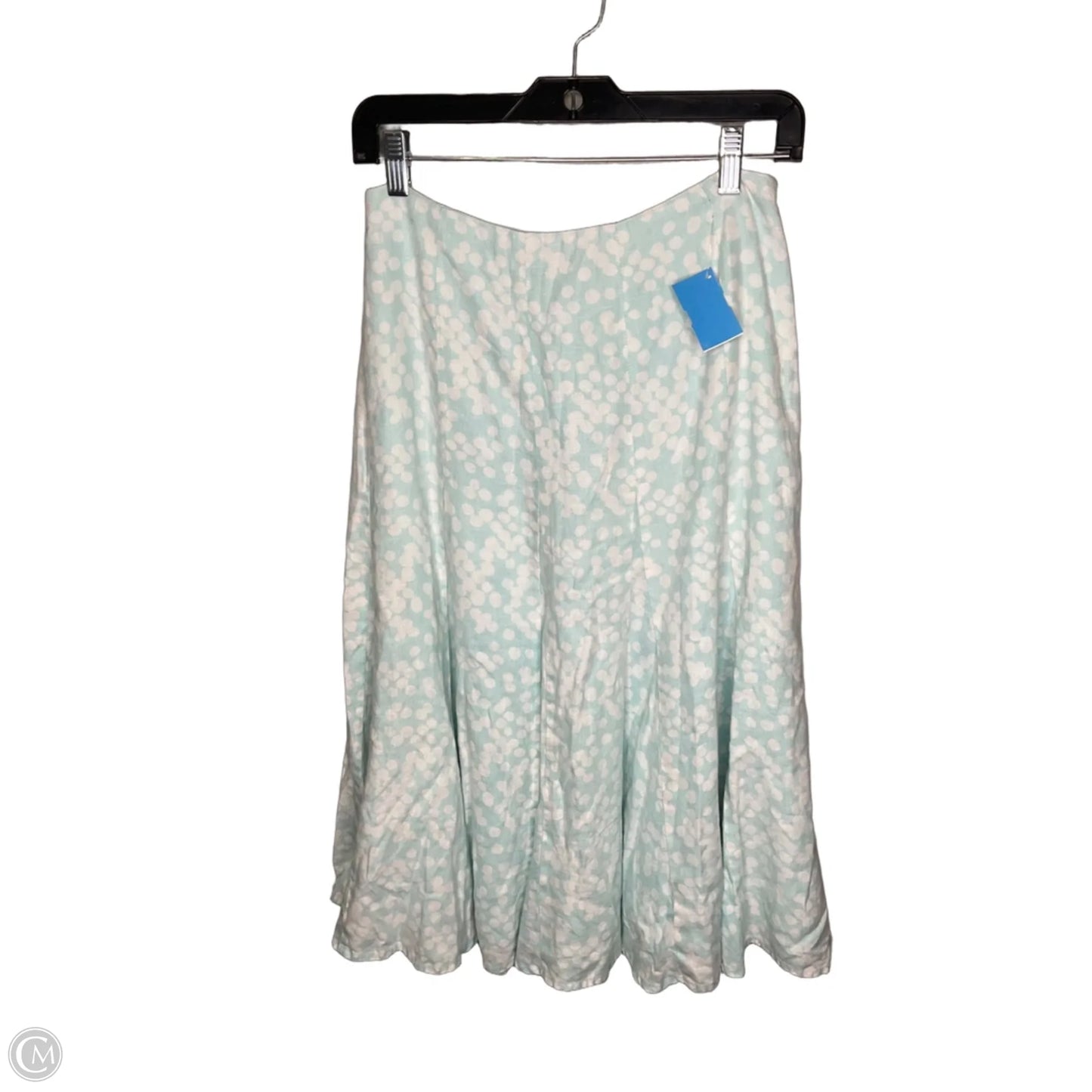 Skirt Maxi By Liz Claiborne In Blue & White, Size: 4