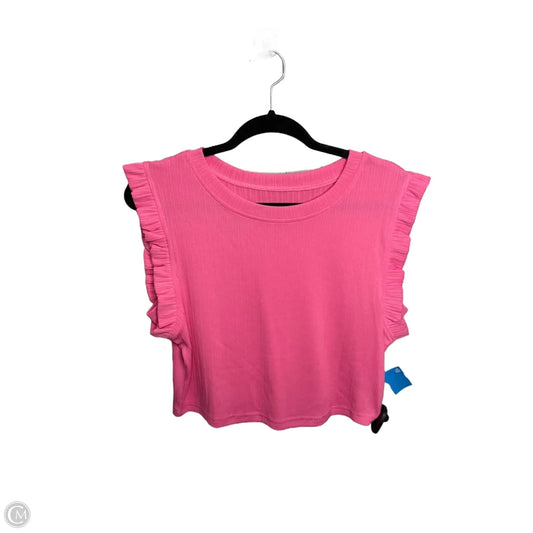 Top Sleeveless By Amazon Essentials In Pink, Size: L