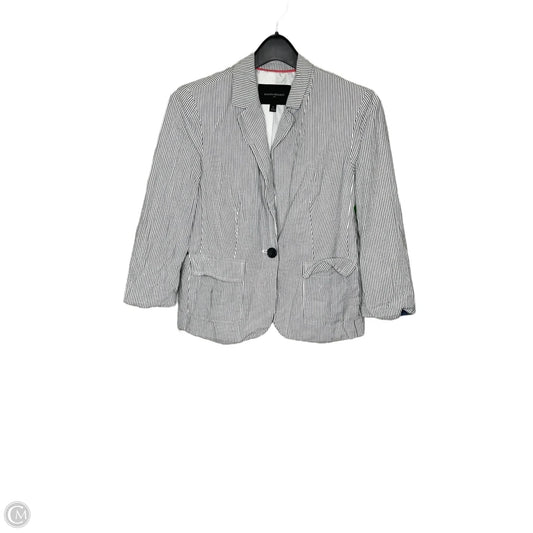 Blouse 3/4 Sleeve By Banana Republic In Striped Pattern, Size: 6