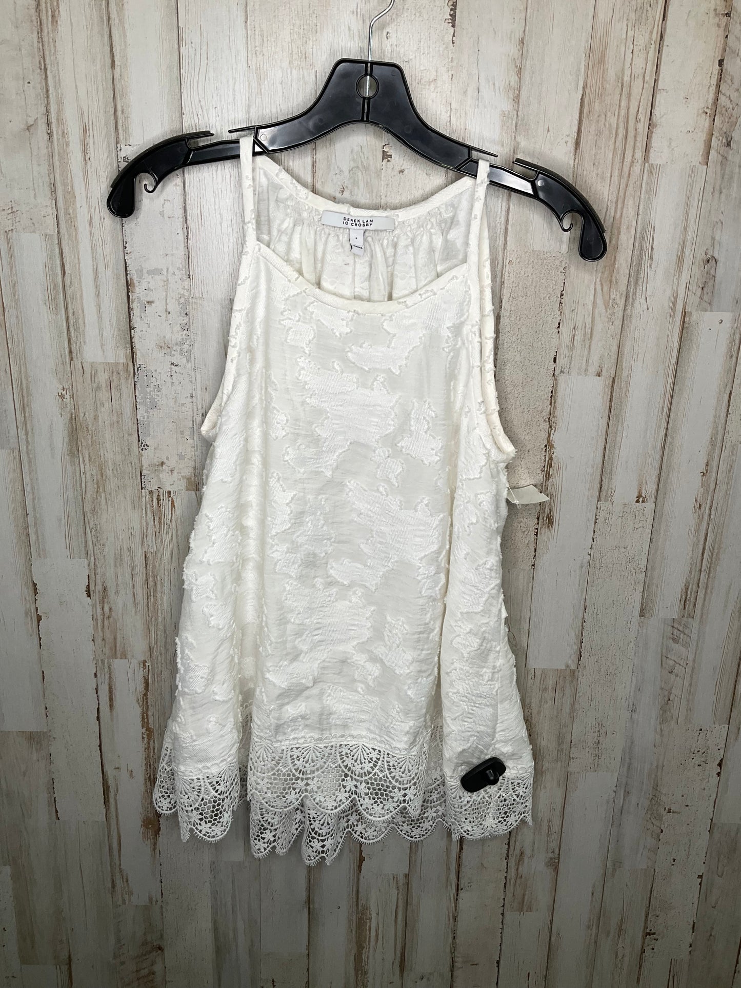 White Top Sleeveless Derek Lam, Size 2