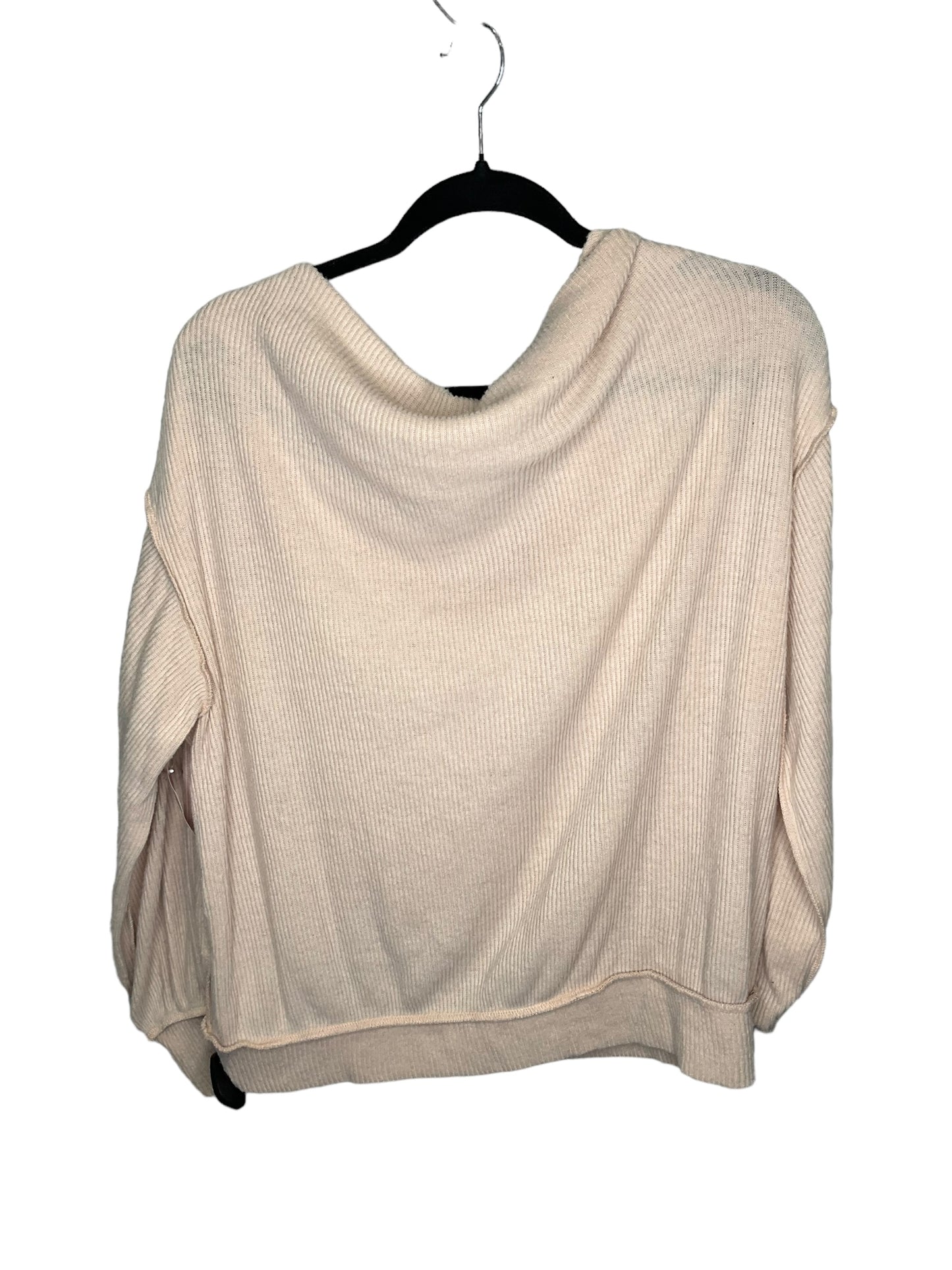 Top Long Sleeve By We The Free In Cream, Size: Xs