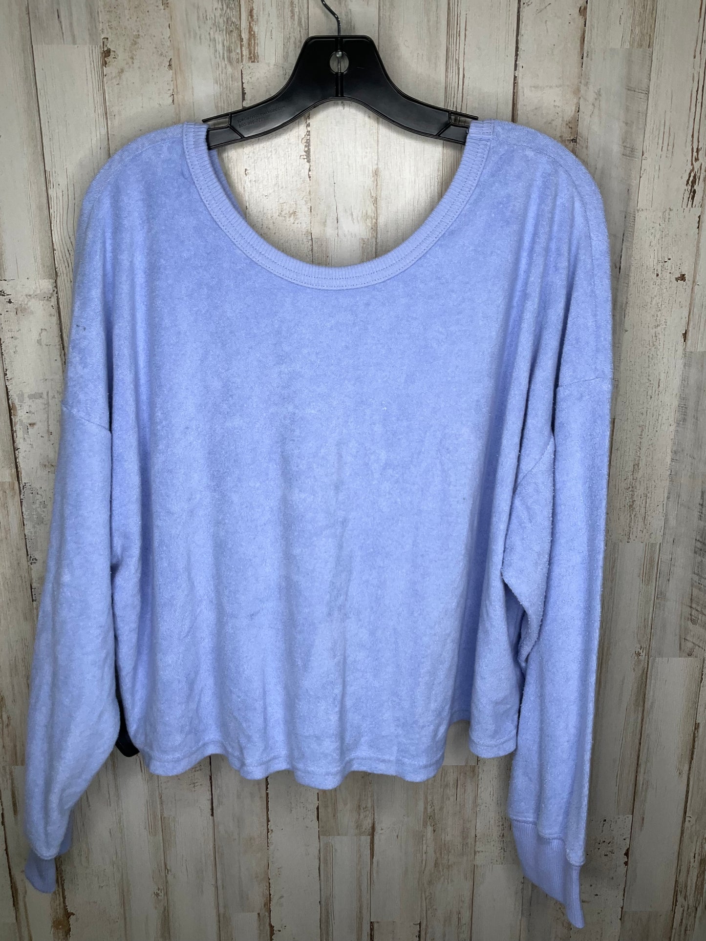 Sweatshirt Crewneck By Aerie In Blue, Size: Xl