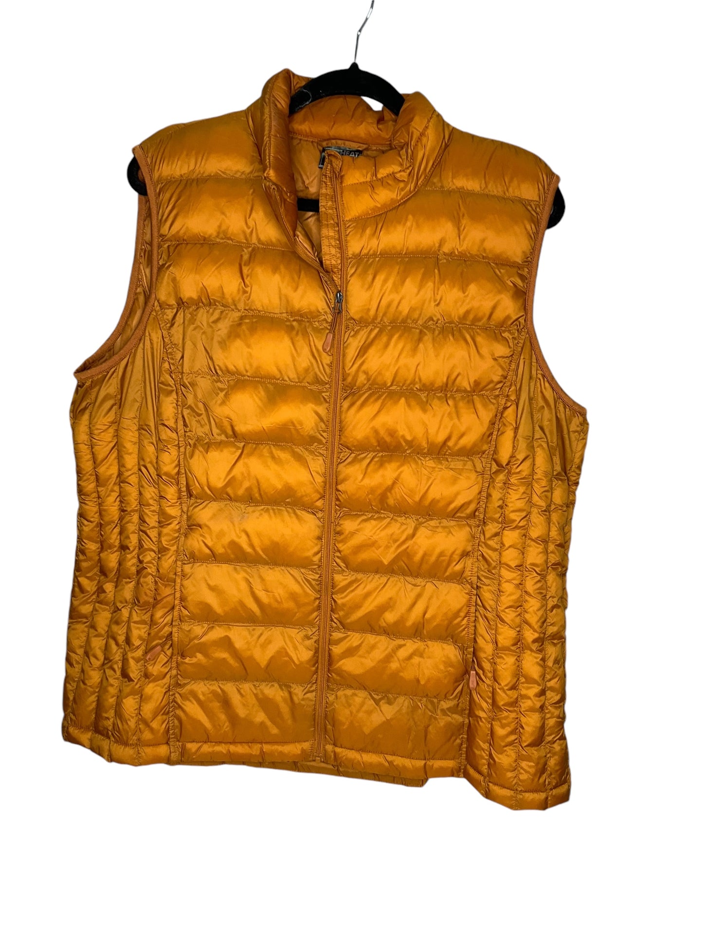 Vest Puffer & Quilted By 32 Degrees In Orange, Size: Xxl