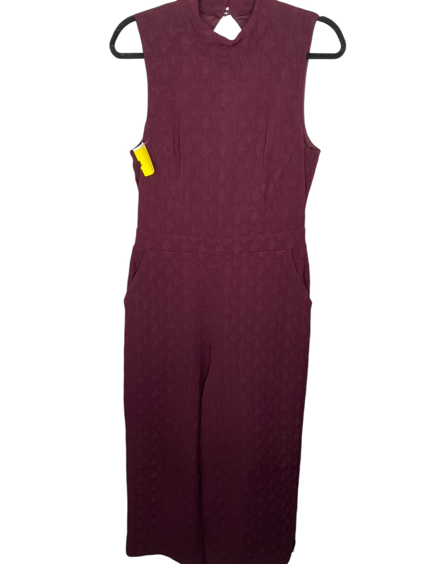 Jumpsuit By Eva Franco In Maroon, Size: M